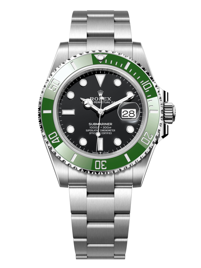 Đồng hồ Rolex Submariner M126610LV-0002 126610LV-0002, mặt số đen cọc số phát quang