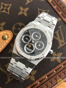 Đồng hồ Audemars Piguet Royal Oak Perpetual Calendar Black Dial 25820 (lướt) 