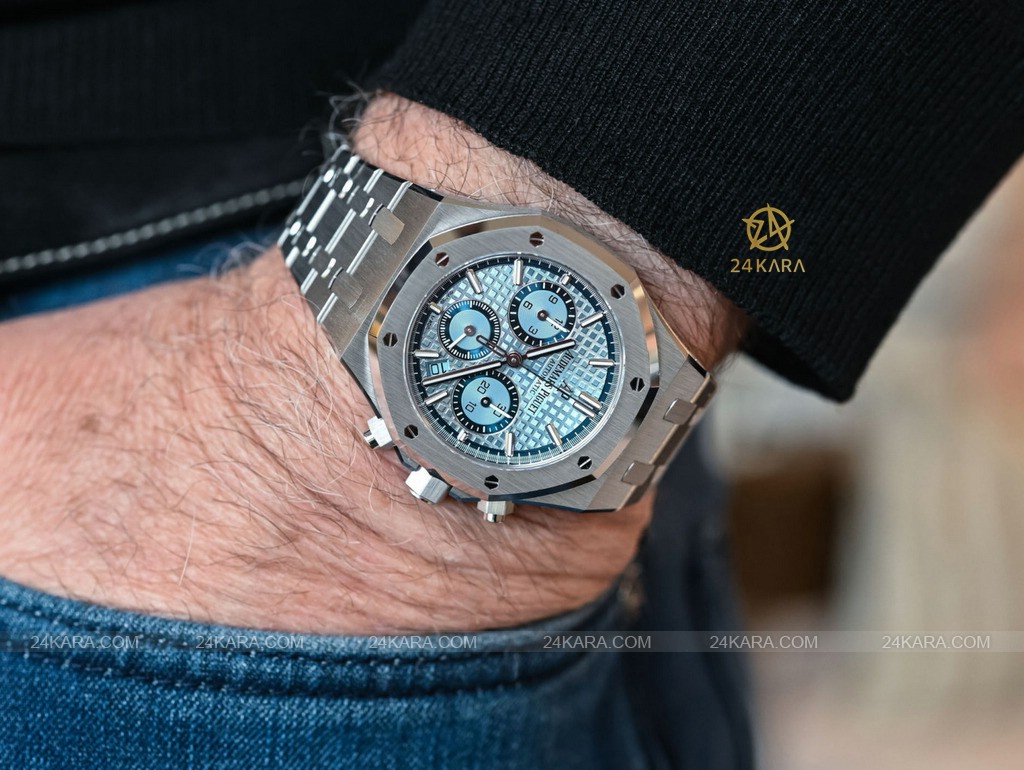 Đồng hồ Audemars Piguet Royal Oak Selfwinding Chronograph 38mm “Ice Blue”  .01