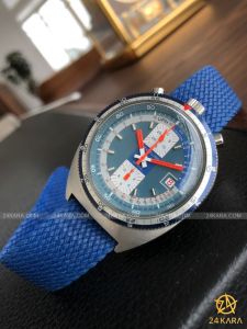 Đồng hồ Breitling Chrono-Matic Bullhead Pupitre Chronograph Blue 7101 (lướt)