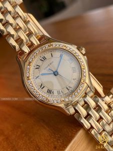 Đồng hồ Cartier Panthère Cougar Yellow Gold Diamond 887907 887907 (lướt) 