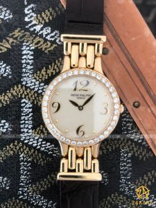 Đồng hồ Patek Philippe Calatrava Lady Gold & Diamonds 4814 4814 (lướt) 