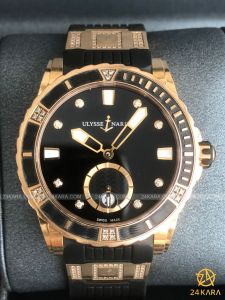 Đồng hồ Ulysse Nardin Lady Diver 40mm Rose Gold & Diamonds 3202-190 (lướt) 