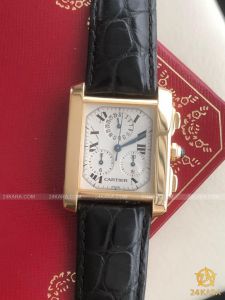 Đồng hồ Cartier Tank Francaise Chronograph Gold 1830 (lướt) 