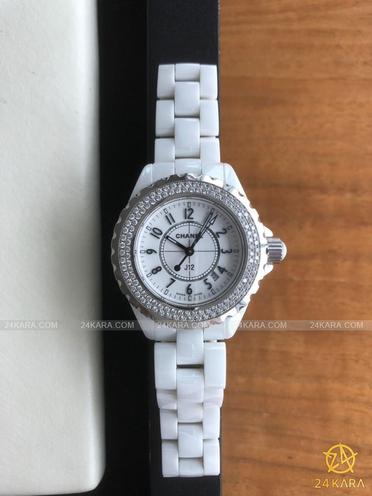 Đồng hồ Chanel J12 ceramic trắng 33mm  Tín đồ hàng hiệu