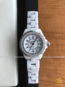 Đồng hồ Chanel J12 Diamond White Ceramic Ladies H0967 (lướt) 