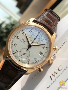 Đồng hồ IWC Portuguese Classic Chronograph Rose Gold IW390402 (lướt) 