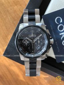 Đồng hồ Corum Admirals Cup Chronograph 48 Titanium LE 01.0045 with bracelet 753.935.06 (lướt) 