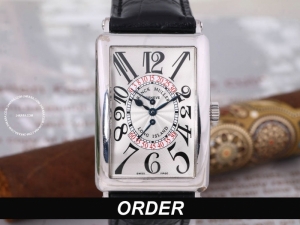 Đồng hồ Franck Muller Long Island Retrograde White Gold 1100 DS R (lướt)