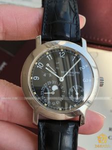 Đồng hồ Patek Philippe Complications Moon Phase Power Reserve White Gold 5055G-001 (lướt) 