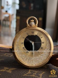 Đồng hồ Breguet Pocket Watch Yellow Gold Tiffany & Dimonds Dial (lướt)