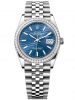 dong-ho-rolex-datejust-m126284rbr-0041-126284rbr-0041-oystersteel-vang-trang-va-kim-cuong-mat-so-hoa-tiet-gap-nep-xanh-lam-nhat-mau-moi-2021 - ảnh nhỏ  1