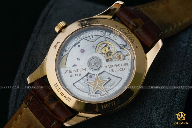 Zenith Elite Ultra Thin Lady Moonphase Ladies Watch - 33mm  16.2330.692/01.c714 -, Timepiece Trader