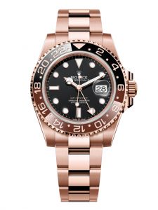 Đồng hồ Rolex GMT-Master II M126715CHNR-0001 126715CHNR-0001 vàng Everose, mặt số đen