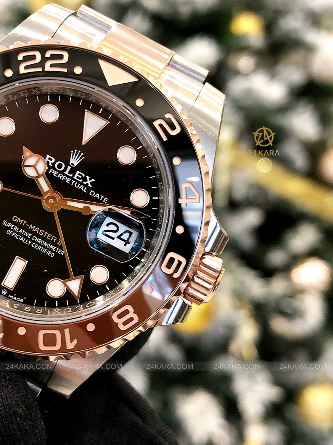 đồng Hồ Rolex Gmt Stahl Đồng Hồ Rolex GMT-Master II 40 Rootbear