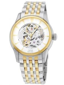 Đồng hồ Oris Artelier Skeleton Gold 73476704351MB