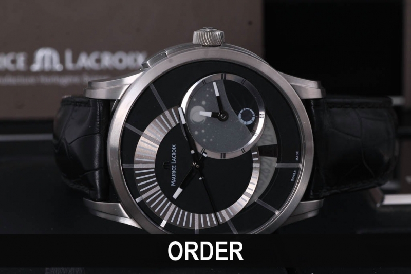 Đồng hồ Maurice Lacroix Pontos Decentrique GMT PT6108-TT031-391 (lướt)