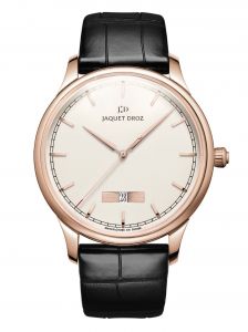 Đồng hồ Jaquet Droz Grande Heure Minute Quantieme Ivory Enamel J017533200