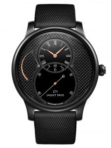 Đồng hồ Jaquet Droz Grande Seconde Power Reserve Black Ceramic Clous De Paris J027035541