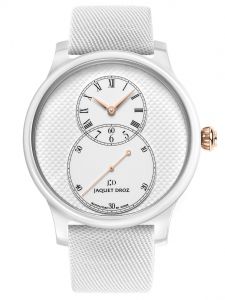 Đồng hồ Jaquet Droz Grande Seconde White Ceramic Clous De Paris J003036540