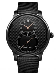 Đồng hồ Jaquet Droz Grande Seconde Black Ceramic Clous De Paris J003035540