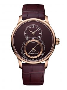 Đồng hồ Jaquet Droz Grande Seconde Quantième Burgundy Enamel J007023202