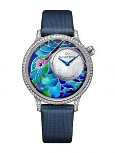 Đồng hồ Jaquet Droz Petite Heure Minute Smalta Clara Humming Bird J005504501