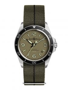 Đồng hồ Bell&Ross Br V2-92 Military Green BRV292-MKA-ST/SF