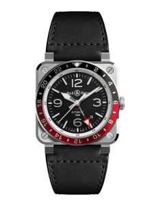 Đồng hồ Bell&Ross New Br 03-93 Gmt BR0393-BL-ST/SCA