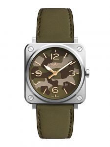 Đồng hồ Bell&Ross Br S Green Camo BRS-CK-ST/SCA