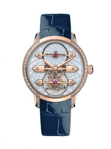 Đồng hồ Girard Perregaux Tourbillon with Three Gold Bridges Lady 99242D52B401-CK4A