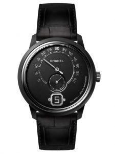 Đồng hồ Chanel Monsieur. Black Edition H7415