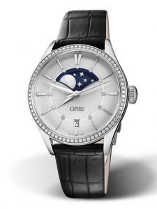 Đồng hồ Oris Artelier Grande Lune, Date Diamonds 01 763 7723 4951-07 5 18 64FC