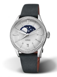 Đồng hồ Oris Artelier Grande Lune, Date Diamonds 01 763 7723 4951-07 5 18 34FC