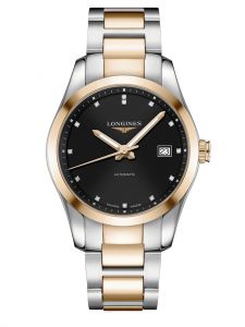 Đồng hồ Longines Conquest Diamond Gold Cap Demi L2.785.5.58.7 L27855587