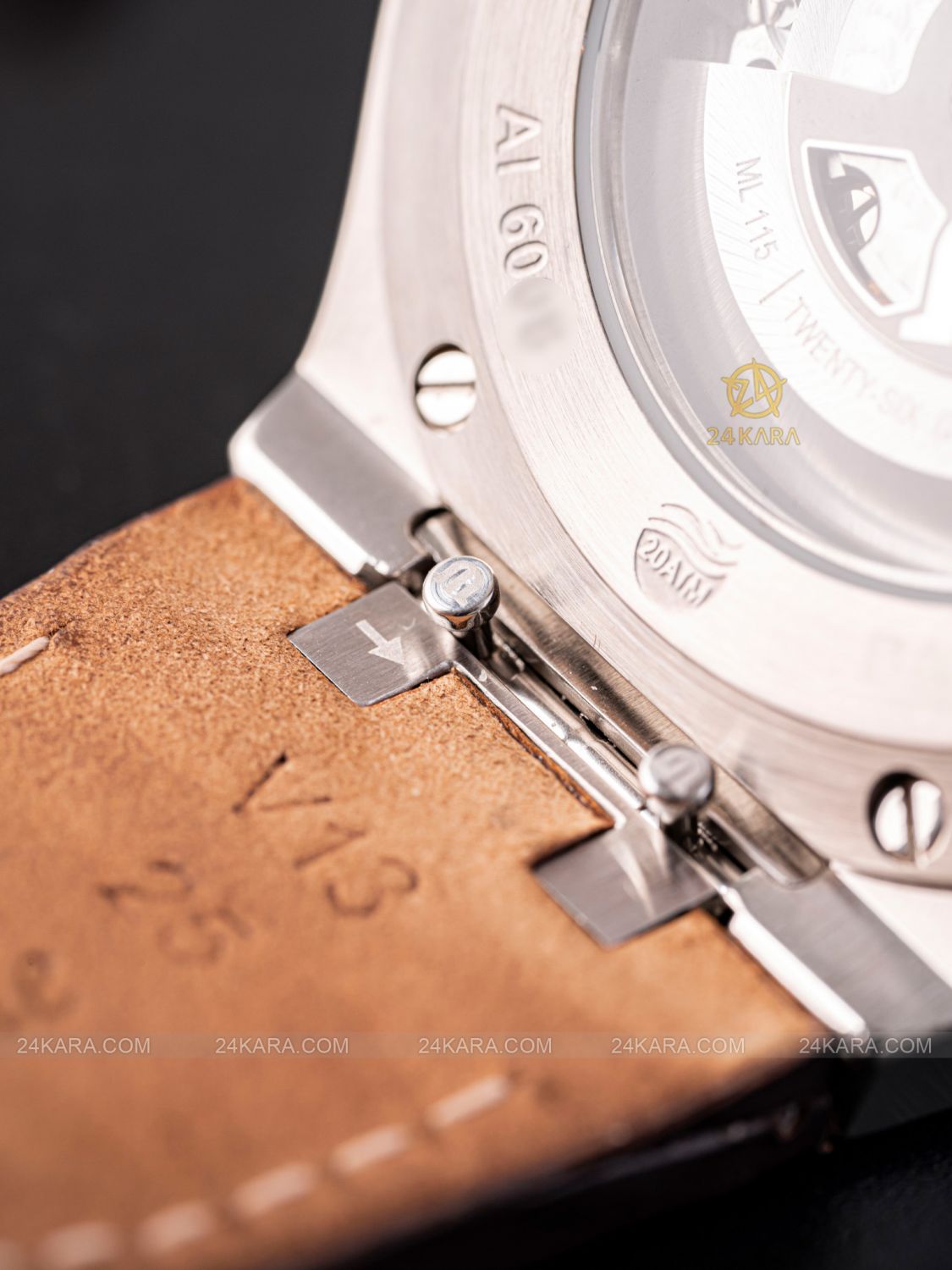 Đồng hồ Maurice Lacroix Aikon AI6008-SS001-331-1 Mặt Số Nâu Xám Automatic Date - lướt