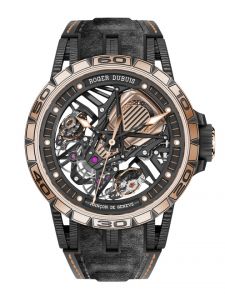 Đồng hồ Roger Dubuis Excalibur Spider Aventador S Carbon Pink Gold RDDBEX0654