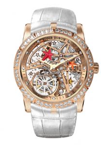 Đồng hồ Roger Dubuis Excalibur Shooting Star Pink Gold RDDBEX0661