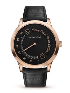 Đồng Hồ Van Cleef & Arpels Midnight Heure D'ici & Heure D'ailleurs VCARO8T800