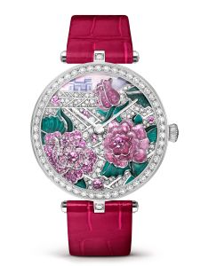 Đồng Hồ Van Cleef & Arpels Lady Arpels Poème Rose VCARO8YW00