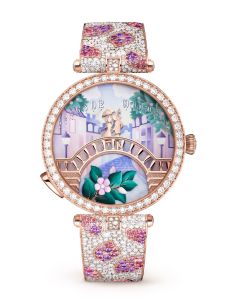 Đồng Hồ Van Cleef & Arpels Lady Arpels Pont Des Amoureux Printemps VCARO8U000