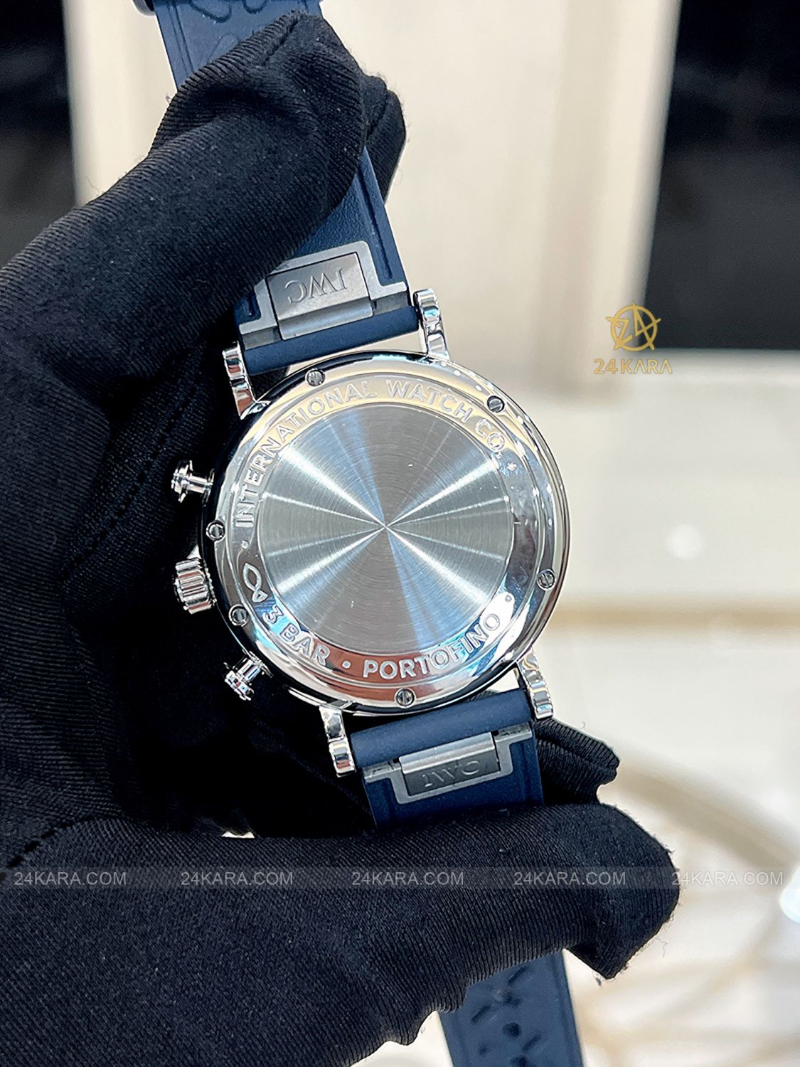 Đồng hồ IWC Portofino Chronograph IW391027 Mặt Số Mạ Bạc 42 - Lướt