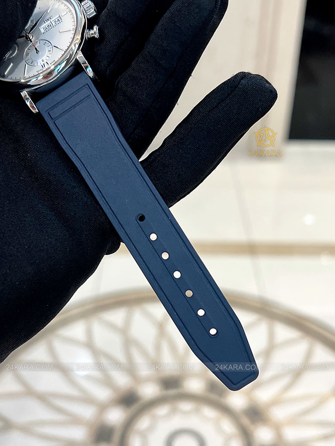 Đồng hồ IWC Portofino Chronograph IW391027 Mặt Số Mạ Bạc 42 - Lướt