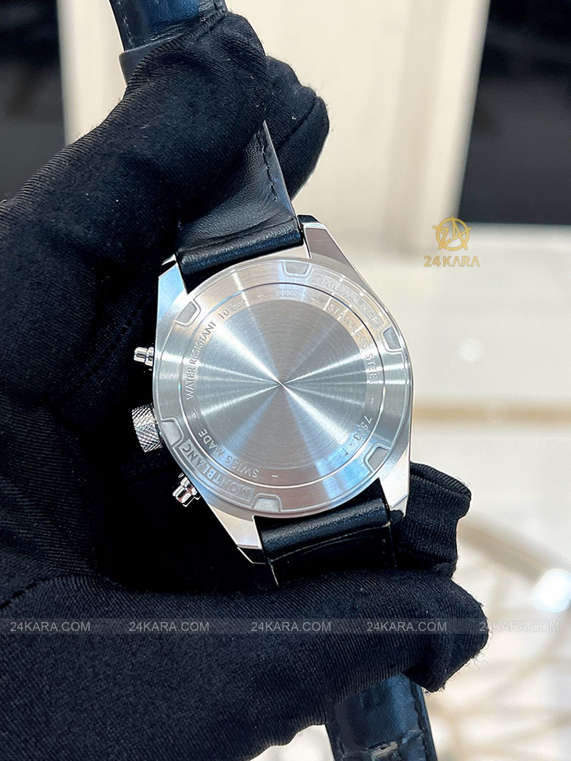 Đồng hồ Montblanc TimeWalker Automatic Chronograph 41 mm MB119940 119940 Silver Racing Ceramic - Lướt