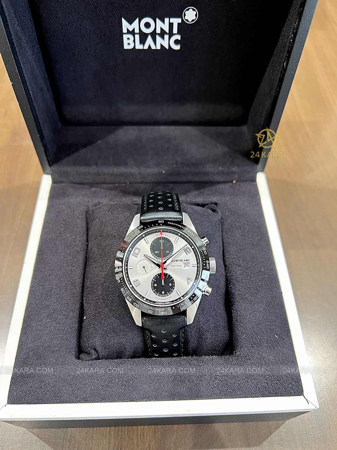 Đồng hồ Montblanc TimeWalker Automatic Chronograph 41 mm MB119940 119940 Silver Racing Ceramic - Lướt