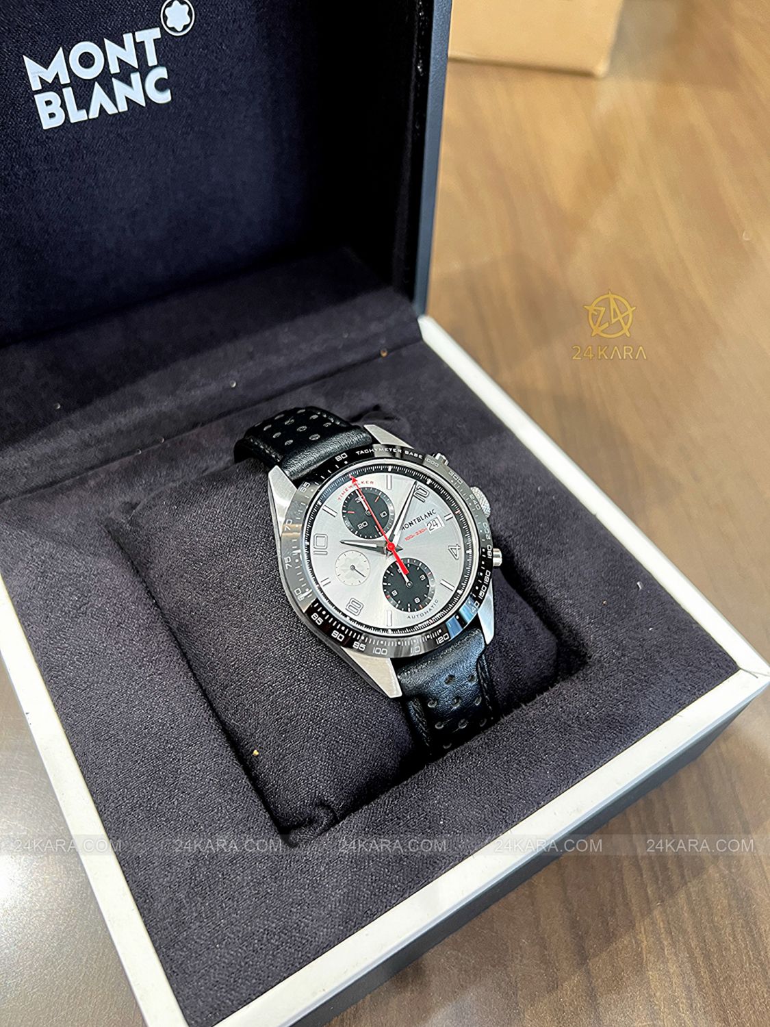 Đồng hồ Montblanc TimeWalker Automatic Chronograph 41 mm MB119940 119940 Silver Racing Ceramic - Lướt