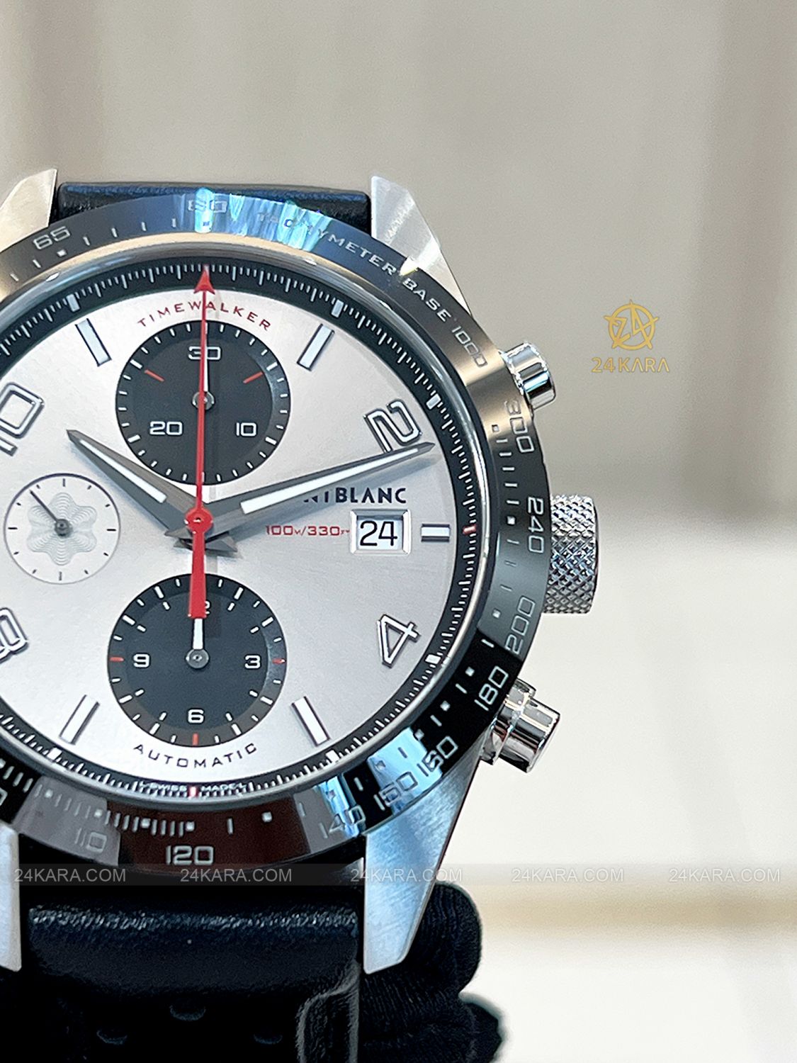 Đồng hồ Montblanc TimeWalker Automatic Chronograph 41 mm MB119940 119940 Silver Racing Ceramic - Lướt