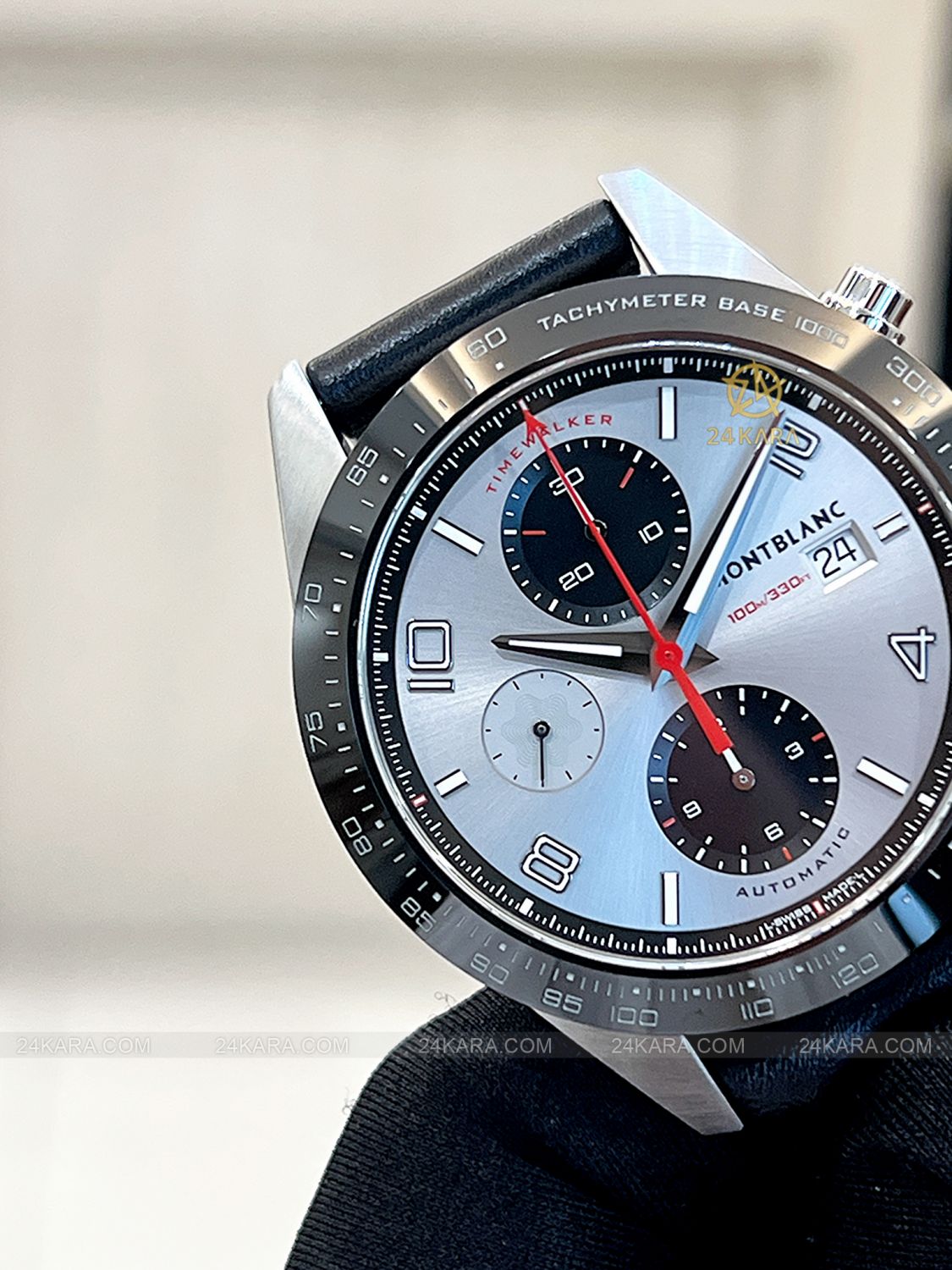 Đồng hồ Montblanc TimeWalker Automatic Chronograph 41 mm MB119940 119940 Silver Racing Ceramic - Lướt