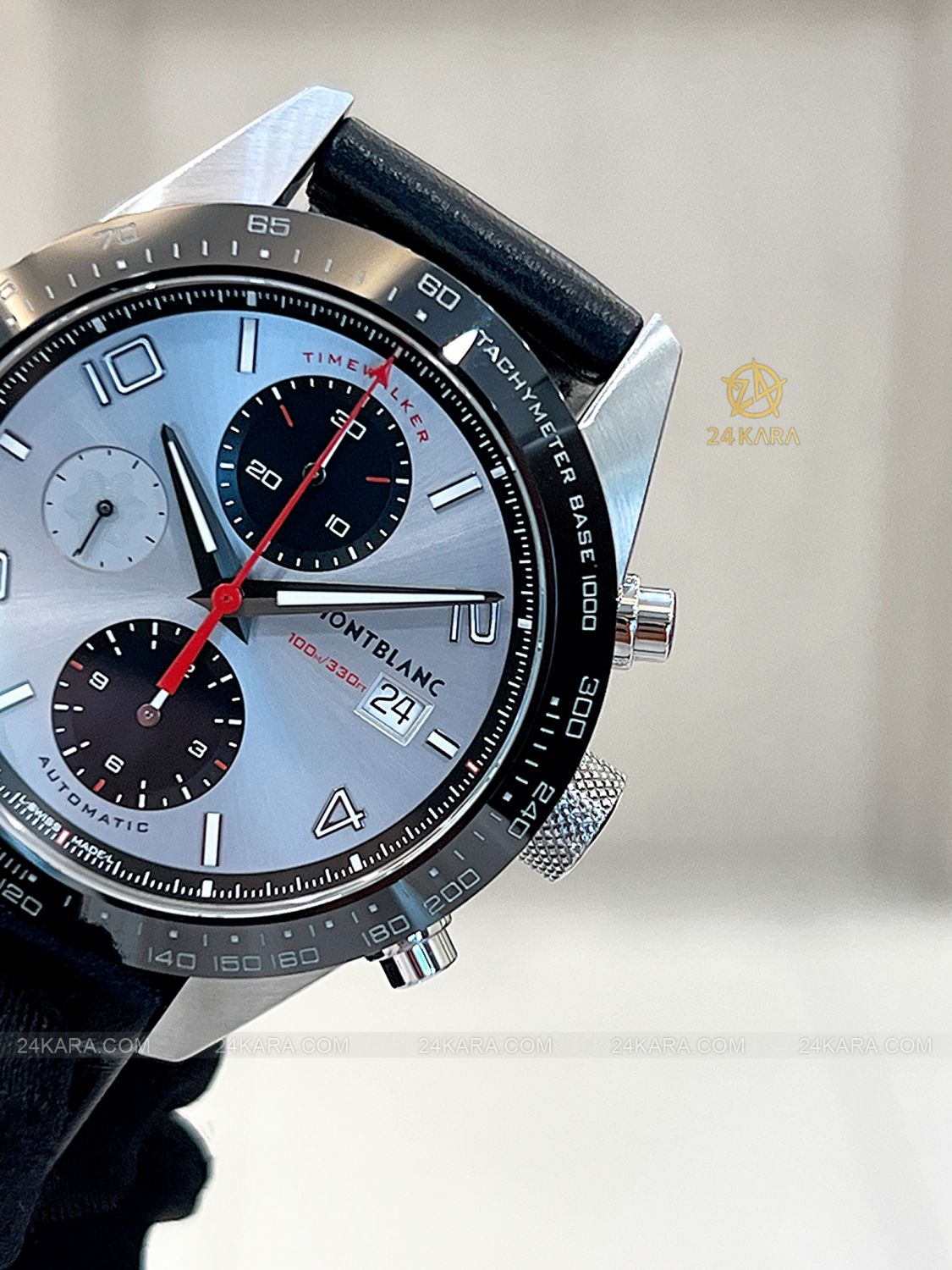 Đồng hồ Montblanc TimeWalker Automatic Chronograph 41 mm MB119940 119940 Silver Racing Ceramic - Lướt