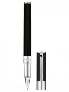Bút máy S.T. Dupont D-Initial Black-Chrome 260203
